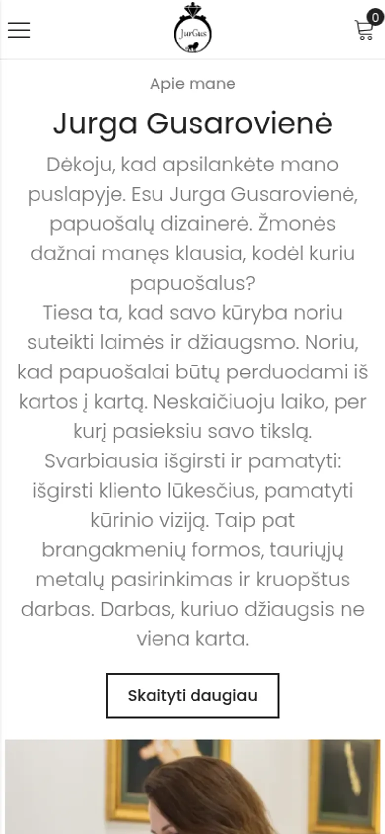 JurGus – mobili versija
